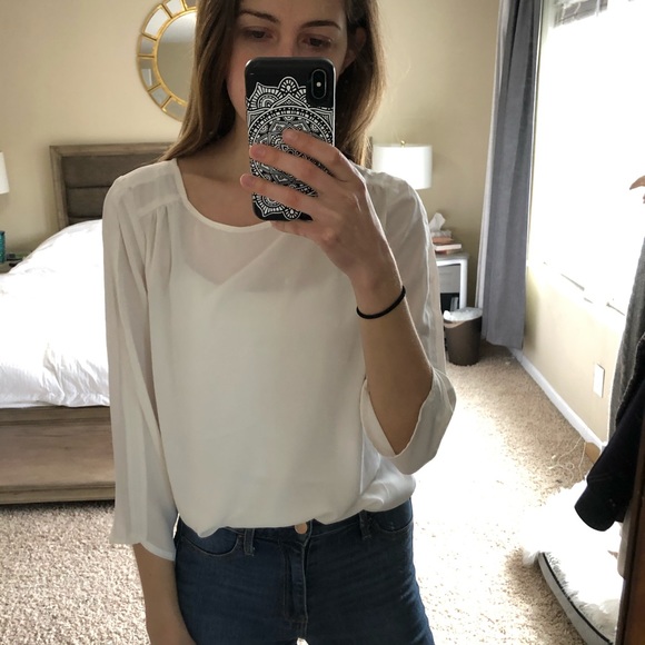 The Limited Tops - 5/$25 The Limited Chiffon Top
